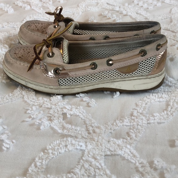 Add to bundle, I’ll send DISCOUNT! Sperry Top Sider with rhinestones - Picture 3 of 5